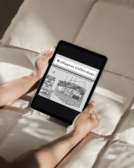 Wellington Coffee Shops - Illustrated Travel Guide Ebook